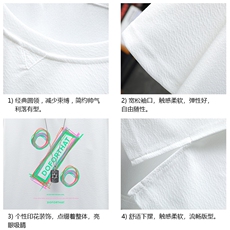 Q11171-P30春夏季七分袖t恤男大码五分袖男短袖中袖展架，男装T恤，电商A040A