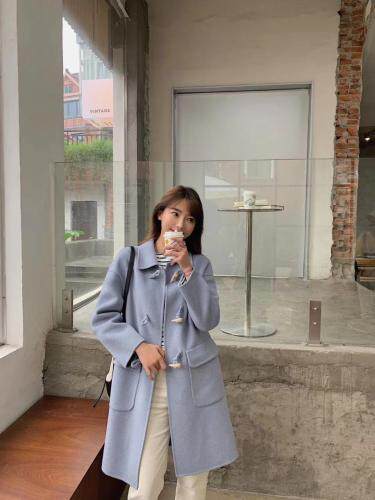 双面羊绒，女装，Ee·G