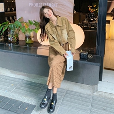 2025春季新款高级感设计镂空吊带连衣裙套装女时尚法式外套两件套，女装套装/套裙，浪娴服饰