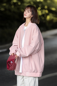 秋装新款飞行服夹克宽松二开棒球服 A406 JK7860 特P53 大货图片