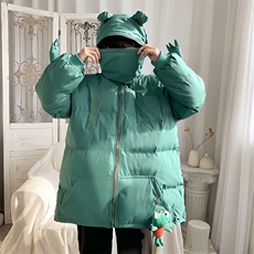 新款潮流棉袄韩版宽松加厚棉衣小青蛙棉服送青蛙W317-P80，男装棉衣，星座512-2