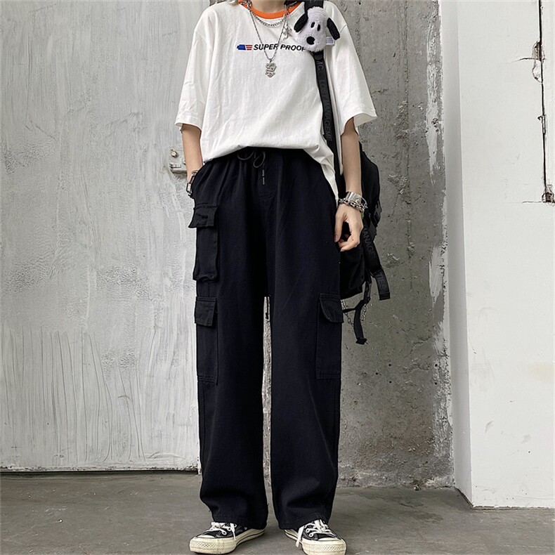 218-1-P40-KC004夏季宽松休闲工装裤,男装休闲裤,四季星座218-1