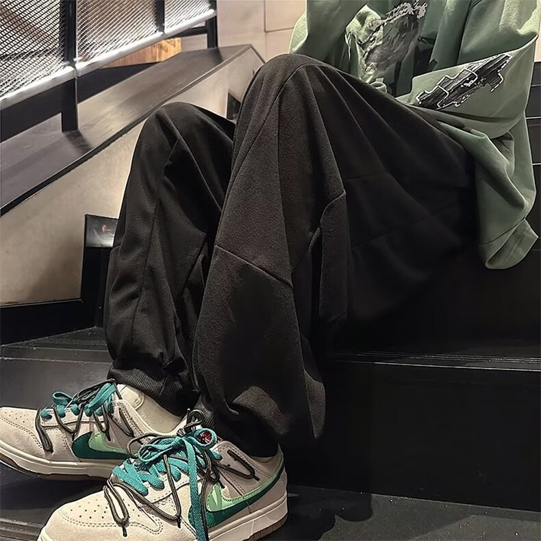 男秋季新款港风休闲裤米妮绒SK08P40加绒,男装休闲裤,星座1116-2