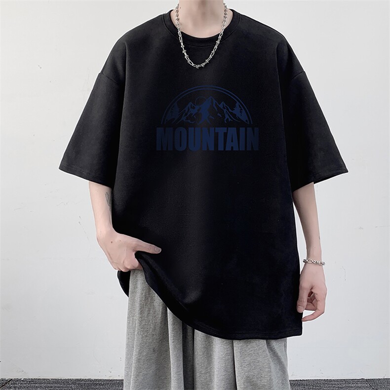 麂皮绒短袖t恤男大码半袖男JD82255-P25,男装T恤,电商A040
