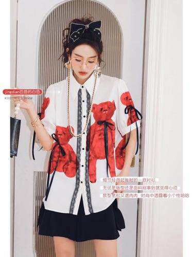 维尼小熊衬衫，女装衬衫，SHALLGAR