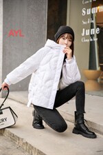 冬装上新羽绒服。，女装羽绒服，爱依玲