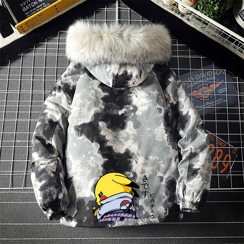 MC49036-P135日系潮衣男大码派克服男工装服外套袄,男装棉衣,电商A040A