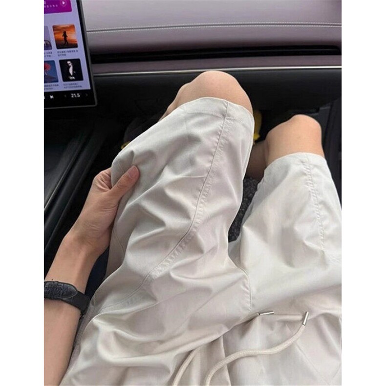 斜切运动短裤男夏季外穿冰丝速干裤子户外休闲五分裤KB573,男装牛仔裤,星座1116A（原606A-3）