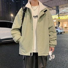 双面穿中性风棉衣男二开宽松连帽加厚棉袄DSA157B-M8960-特P90，男装棉衣，电商A157B