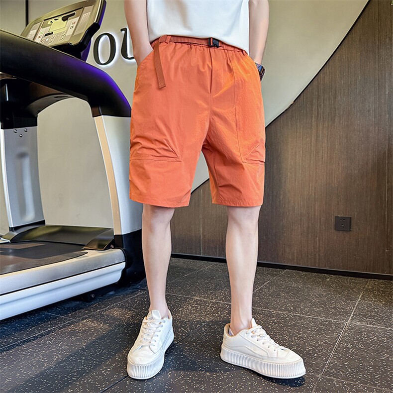 B3535067P38M-4XL爆夏季新款双层大口袋男士速干五分裤军绿,男装牛仔裤,电商B353