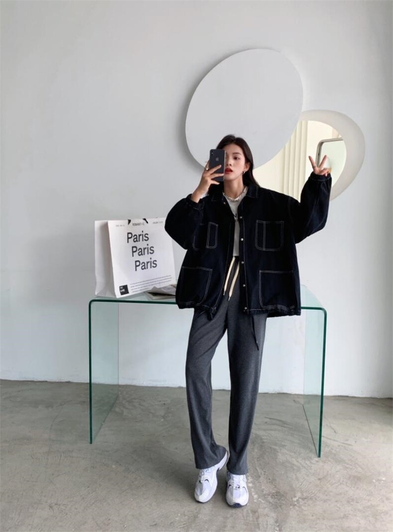 A8822款日系休闲风阔版经典系列，其它，衣宫主