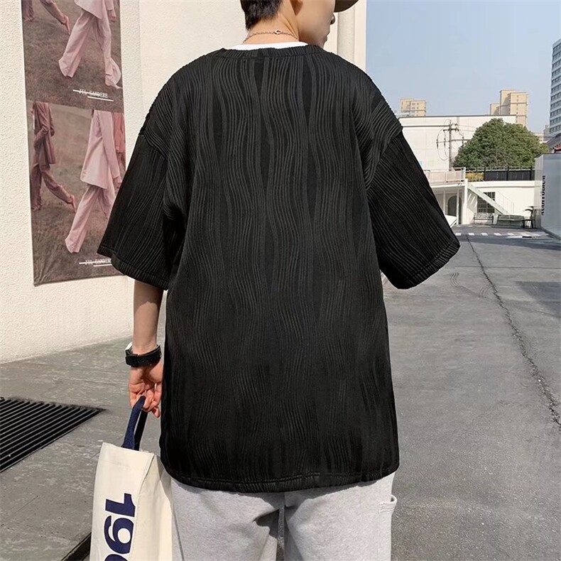 男圆领T恤宽松短袖T783P28,男装T恤,星座1116-2