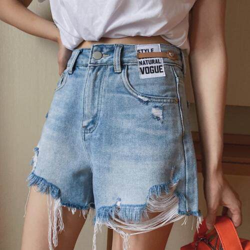 不规则牛仔短裤，女装，可家 cutiesister