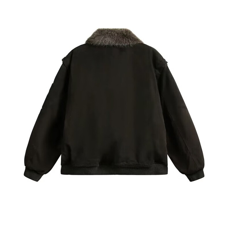 有货DHT275-特批98重磅原版毛领派克服棉衣,男装棉衣,星座603-2