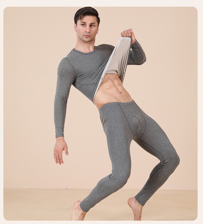 2025年秋季情侣羊绒保暖套装时尚百搭通勤休闲，保暖内衣，雪迪羊绒