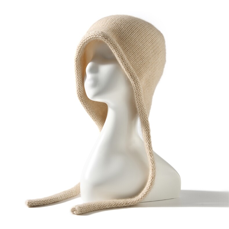 2025年秋季女时尚百搭休闲通勤保暖帽，帽子，百纳羊绒