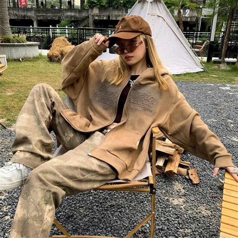 潮简约单排扣秋季文艺潮流外穿夹克连帽青春流行长袖男新款标准，男装夹克，星座1210-1