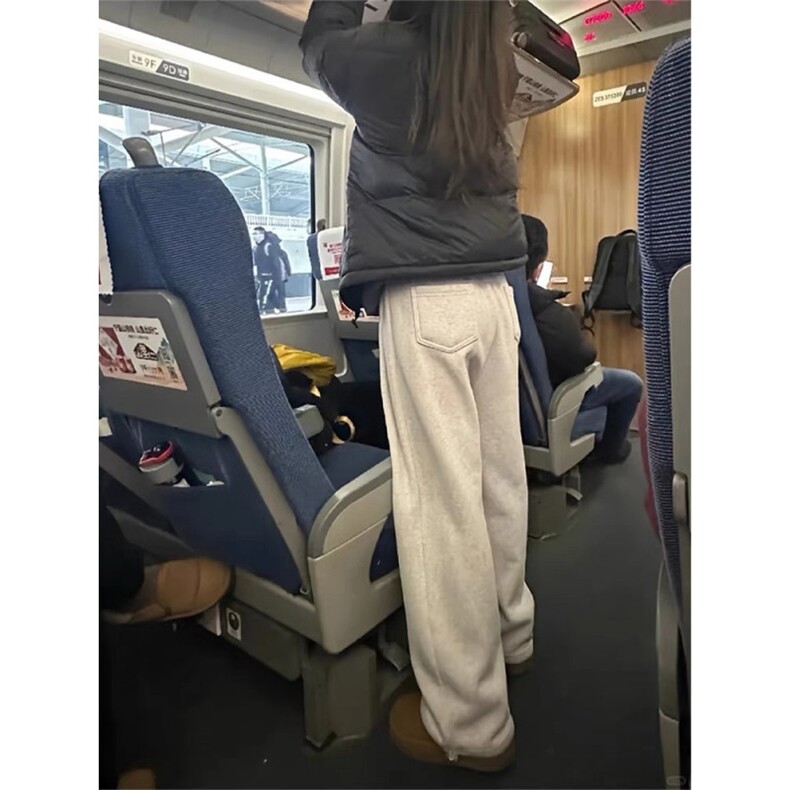 女风纯棉加绒加厚阔腿束脚休闲卫裤ZK0288-P45,男装休闲裤,星座313A(原308A-2)