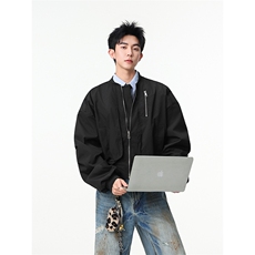 JK112-P78现货秋冬男女飞行服夹克短款上衣外套，男装夹克，电商B327