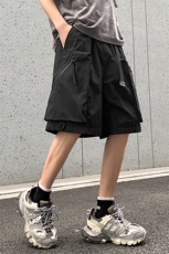 夏季潮流工装五分裤宽松休闲短裤A161-1182-P48，男装牛仔裤，电商A161