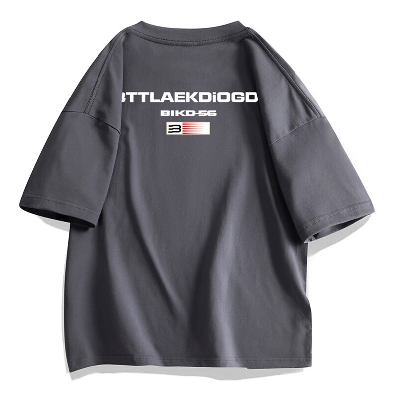 可设48小时发货支持抖音得物来样二开230克重磅美式短袖t恤MT383，男装T恤，电商A486