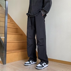 工装百搭降落伞兵裤休闲裤男 高街潮流长裤子KK503/P35图片