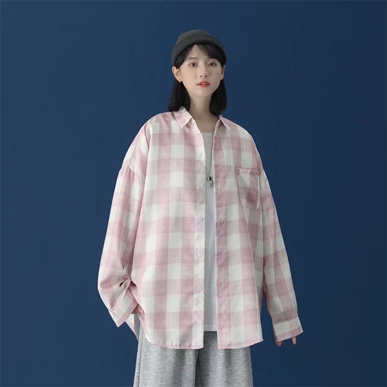 长袖衬衫春款男港风潮流C8011P32图片