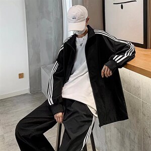 休闲运动套装男两件套潮牌宽松W68P55,男装休闲套装,星座1116-2