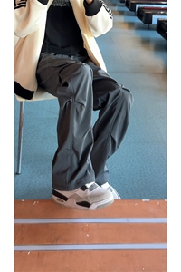 冬季加绒防水休闲裤男美式户外多色大码工装裤 5D2117-TP30不图片