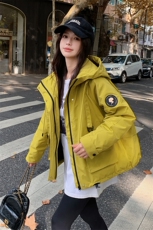 现货工装防风冲锋衣白鸭50羽绒服2C236-T013-P245-K348，女装羽绒服，2C236