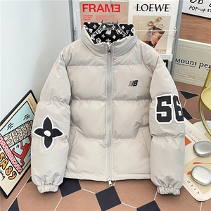 棉服男冬新款面包服棉袄加厚保暖棉衣外套男女日系新款TT9083 P94图片