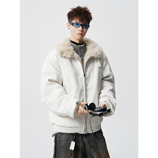 CLEANFIT座山雕棉服美式高街设计感重磅翻领外套A170-M902-TP108，男装棉衣，电商A170