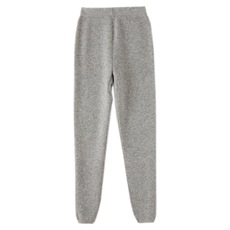 秋冬新款保暖舒适山羊绒(羊绒)时尚潮流35%羊绒加厚竖条打底裤女，女装打底裤，艾米娇羊绒