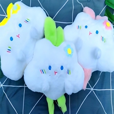 鑫阳毛绒玩具 云朵娃娃西瓜