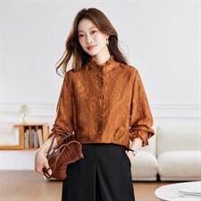 2026春装新款休闲时尚小衫，女装衬衫，鑫鑫格