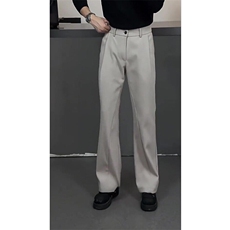 现货（量大从优)~春季褶皱垂感显瘦西装休闲长裤男K315P45，男装休闲裤，星座1004-3