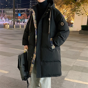 冬季新款韩版中长宽宽松大码加厚棉衣外套XZ102B-1-M6652P145图片
