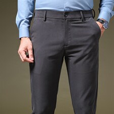 BX1683钱塘2020-2春秋季新款男士中年薄款休闲简约休闲裤P80，男装休闲裤，钱塘207-2