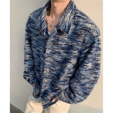 秋冬季薄款男士长袖衬衫日系格子休闲衬衣外套印花帅气JY291，男装夹克，星座1116A（原606A-3）