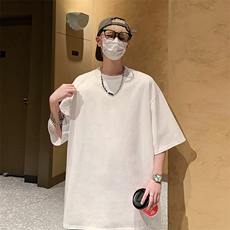 短袖t恤2025男夏季款设计感小众显瘦修身圆领上衣潮TX601-特P22，男装T恤，电商A178