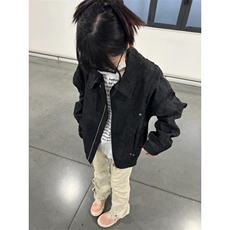 【有货】cleanfit短款褶皱外套男款春秋高级感痞帅夹克W186LL-P72，男装夹克，星座1007（原301D）
