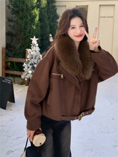 现货新款2186-P485-K669-90白鸭绒派克服，女装羽绒服，网红馆