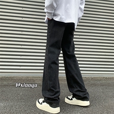 XZ616春季新款复古弯刀设计感牛仔裤休闲长裤TY2407P65控78，男装牛仔裤，星座512A（原616）