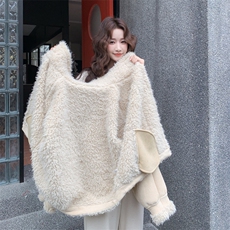 25新品冬季韩版简约皮毛一体6532-215-299，女装短外套，2C317
