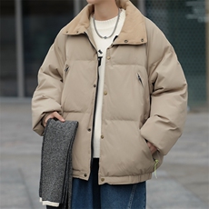 现货潮流防水户外工装棉衣冬季ins宽松保暖面包服外套W7921-P78，男装棉衣，星座512-4