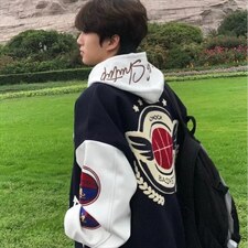 2026美式高街复古毛巾绣棒球服外套女春秋季新款宽松百搭嘻哈夹克,男装夹克,星座715-4, 2026美式高街复古毛巾绣棒球服外套女春秋季新款宽松百搭嘻哈夹克,男装夹克,星座715-4,