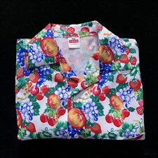 男夏季冰丝四面弹宽松古巴领短袖夏威夷衬衫C0106P35，男装衬衫，星座1116-2