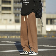 2024新款潮牌宽松痞帅休闲裤春秋季美式高街直筒工装裤K7587-P32，男装休闲裤，星座512-3