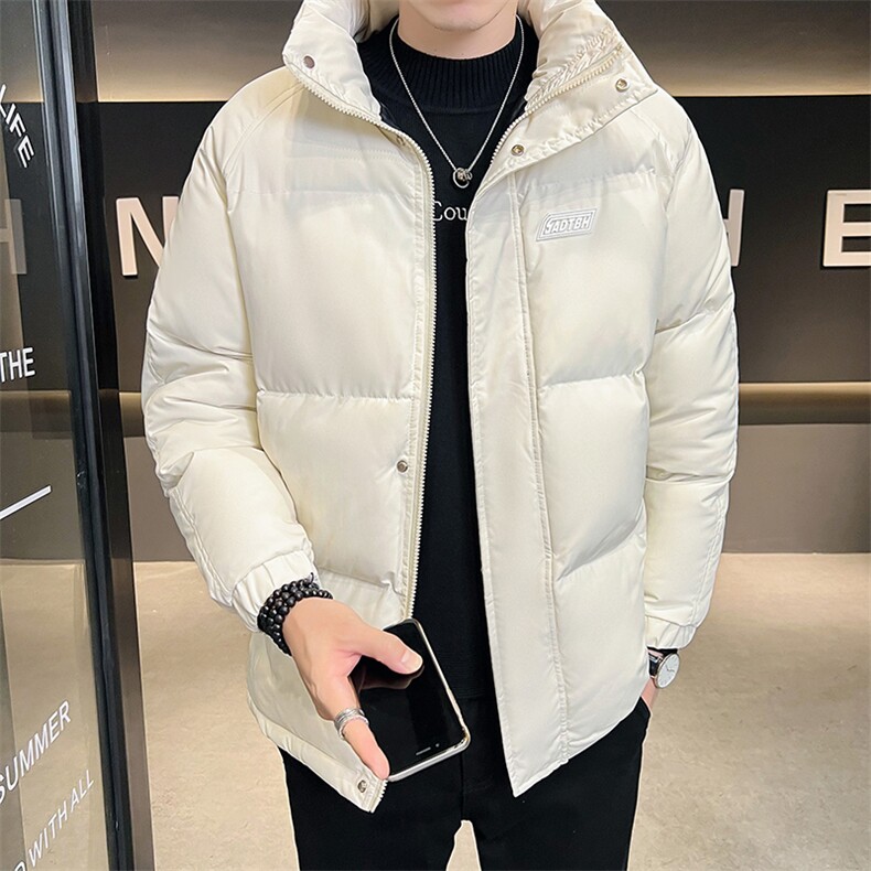 男士加厚棉衣男冬季潮流棉服立领棉袄青年贴标男A266-P04-P65图片