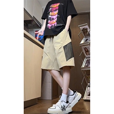XZ616夏季薄款口袋拼接网格速干裤设计感短裤TY2518P45控58，男装牛仔裤，星座512A（原616）